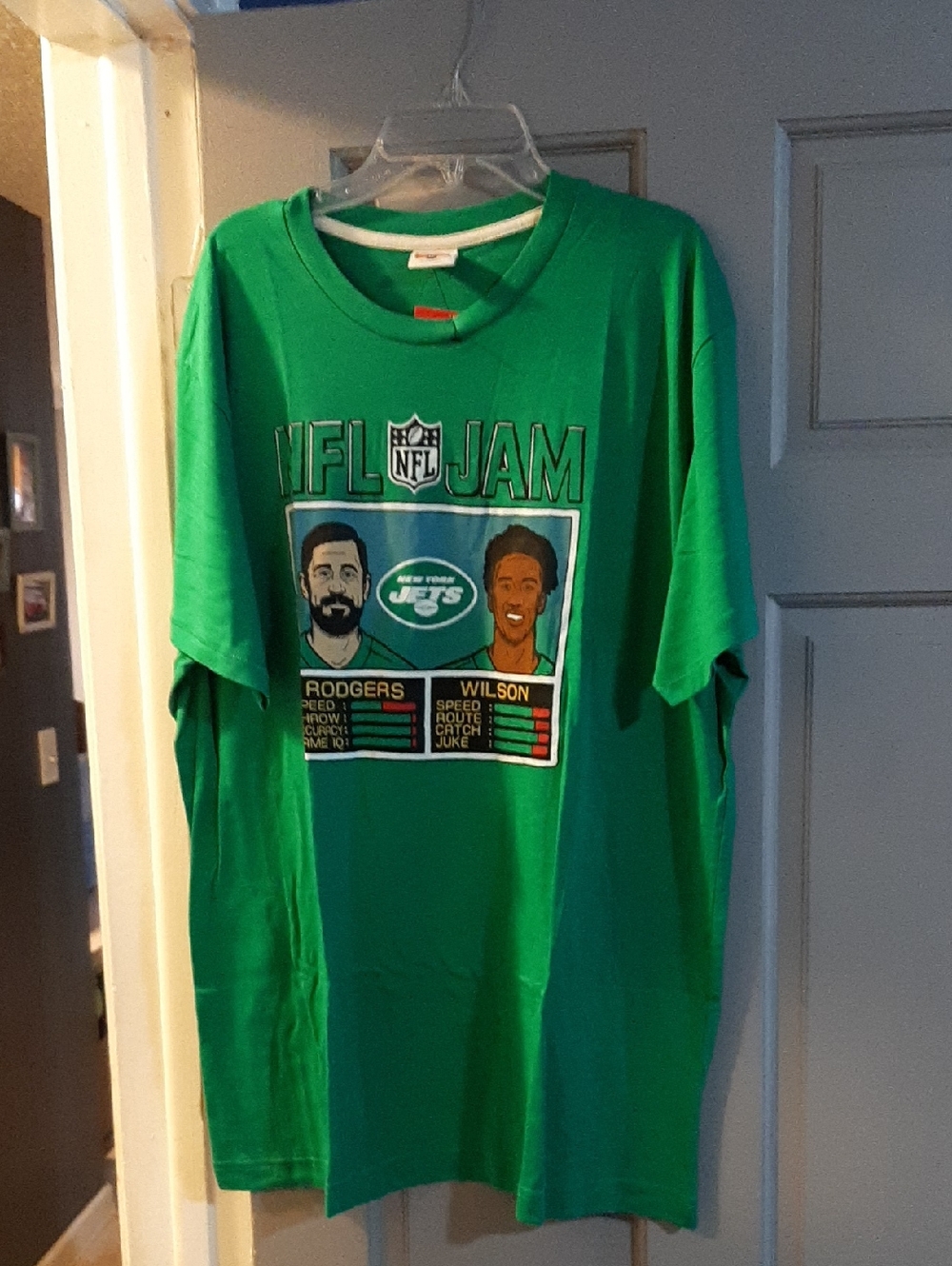 HOMAGE Green NFL Jam Graphic Tee - New York Jets